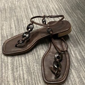 Prada flat sandals